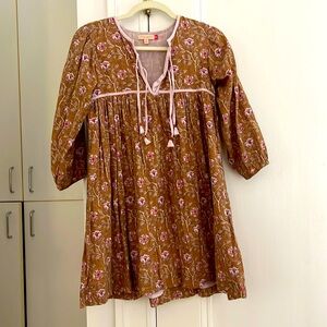 PINK CHICKEN dress - size 12 - perfect for Fall!